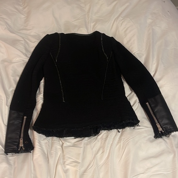 IRO Tailored Fringe-Trim Jacket - Picture 5 of 6